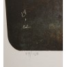 Gravure "Mère et enfant" signée ERNI