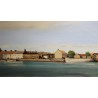 Tableau \"Galway Irlande\" signé STAUFFER