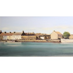 Tableau \"Galway Irlande\" signé STAUFFER