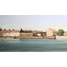Tableau \"Galway Irlande\" signé STAUFFER