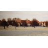 Tableau \"Bretigny-sur-Morrens\" signé STAUFFER