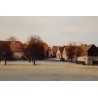 Tableau \"Bretigny-sur-Morrens\" signé STAUFFER