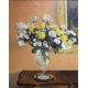 Tableau "Les fleures blanches" signé STAUFFER