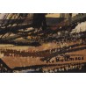 Tableau \"Composition\" signé K v BALLMOOS