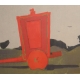 Gravure "Charette rouge" signée DE GRANDI