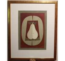 Gravure "Poire" signée DE GRANDI