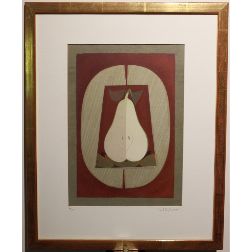 Gravure "Poire" signée DE GRANDI