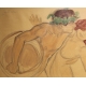 Aquarelle "Étude" signé Ernest BIELER 21