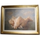 Tableau "Paysage" signé S. SAVOCA