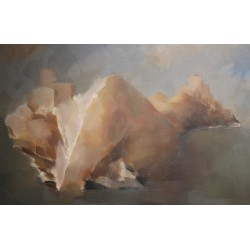 Tableau \"Paysage\" signé S. SAVOCA