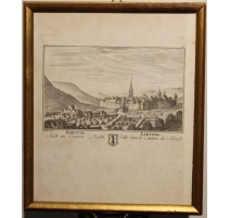 Gravure "Liestal" par BÜCHEL