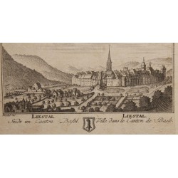 Gravure "Liestal" par BÜCHEL