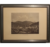 Gravure reproduction "St. GALLEN"