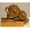 Paire de sculptures "Rouages" par MAFLI