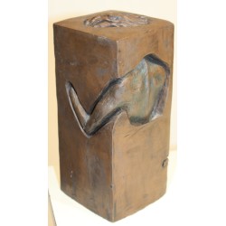 Sculpture "Couple" signée V.S 1/1 2000