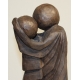 Sculpture "Couple" signée V.S 1/1 1999