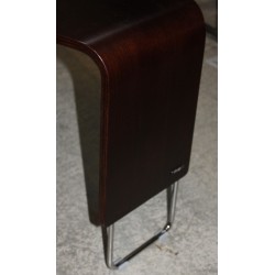 Table basse "Serenity", pieds chromés