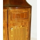 Pair of corner cabinets, to ha