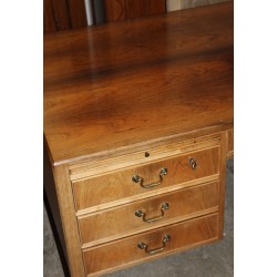Danish teak desk with 7 drawers
