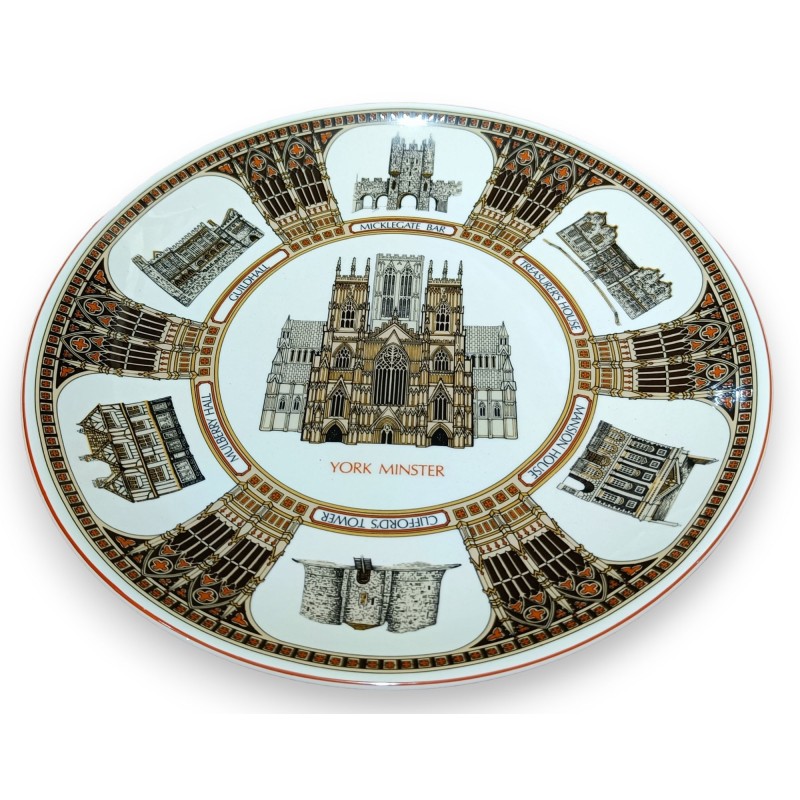 Assiette \"York Minster\" Wedgwood