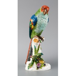 Animal figurine: ‘Parrot’. At Moinat SA – Antiques and Decor