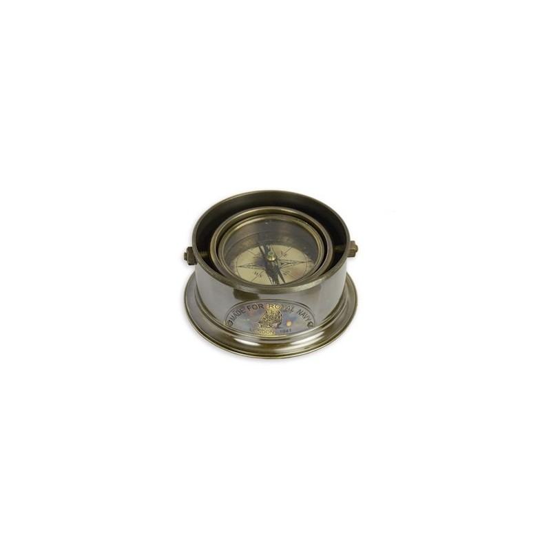 Brass compass