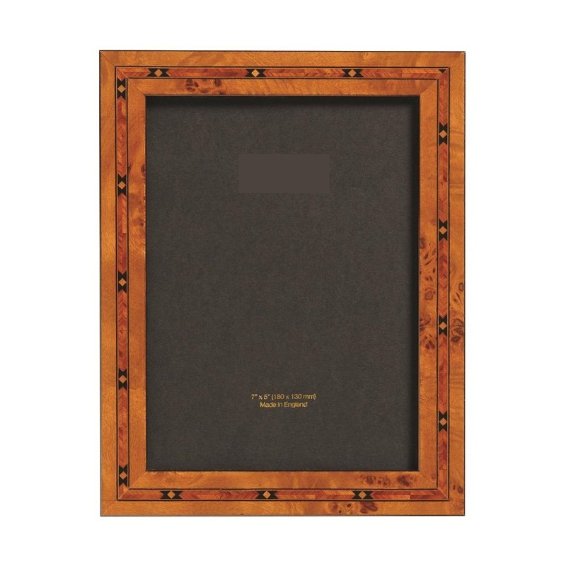 Cadre à photo "Star" en bois marqueté