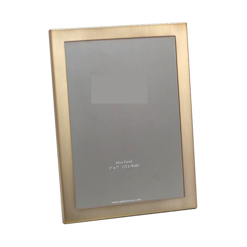 Matt gold photo frame