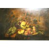 Paintings | Oil on wood, ‘Still Life’, framed by Moinat SA  – Antiques and home décor