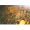 Paintings | Oil on wood, ‘Still Life’, framed by Moinat SA  – Antiques and home décor