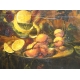 Huile sur bois "Nature Morte"