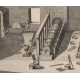 Lot de 5 gravures Métiers par BENARD