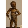 Bronze "Garçon à l'épée" signé L. KLEY