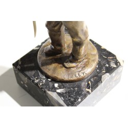 Bronze "Garçon à l'épée" signé L. KLEY