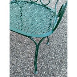 Fauteuil en fer forgé VICHY vert
