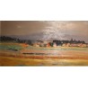 Tableau \"Burtigny\" signé ROUILLER 69