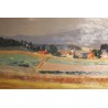 Tableau \"Burtigny\" signé ROUILLER 69