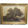 Tableau \"Bord de rivière\"