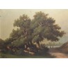 Tableau \"Bord de rivière\"