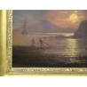 Paintings | Painting entitled ‘View of Naples’, signed Moinat SA  – Antiques and home décor
