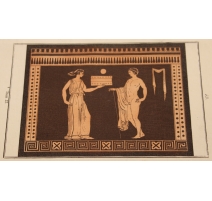 Gravure "Bains romains"