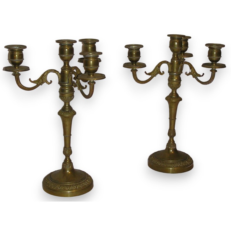 Pair of Louis XVI candlesticks from  Moinat SA  - Antiques and home décor