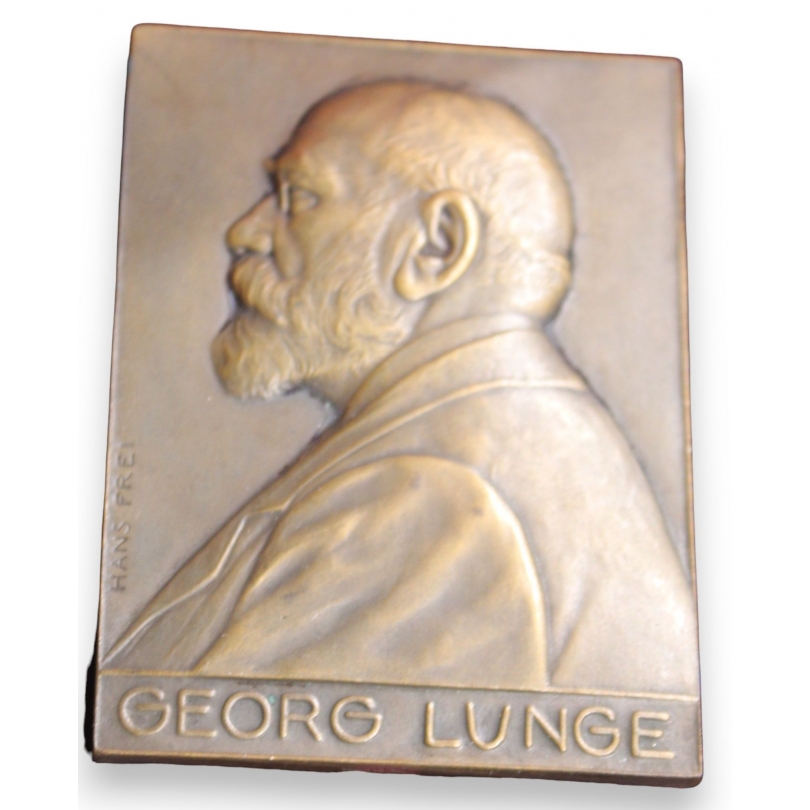 Médaille "Georg LUNGE" signée Hans FREI