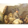 Tableau \"Berger et chèvres\"