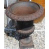 Black cast iron washbasin