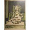 Litho "Femme à la carafe" signée Javier VILATO