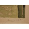 Litho "Femme à la carafe" signée Javier VILATO