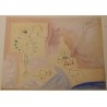 Dessin "Personnages" signé VILATO