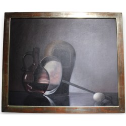 Tableau \"Piège dans l\'ombre\" signé J. ROLL