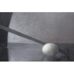 Tableau \"Piège dans l\'ombre\" signé J. ROLL